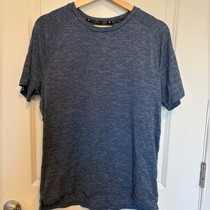 Champion Heathered Blue Short Sleeve Tee